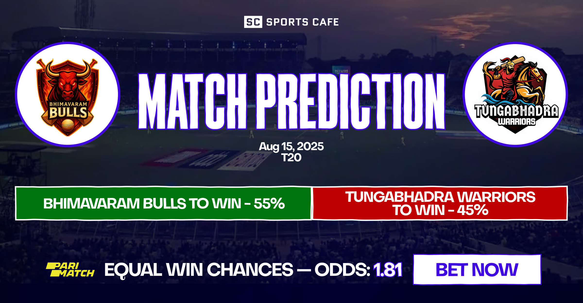 Bhimavaram Bulls vs Tungabhadra Warriors